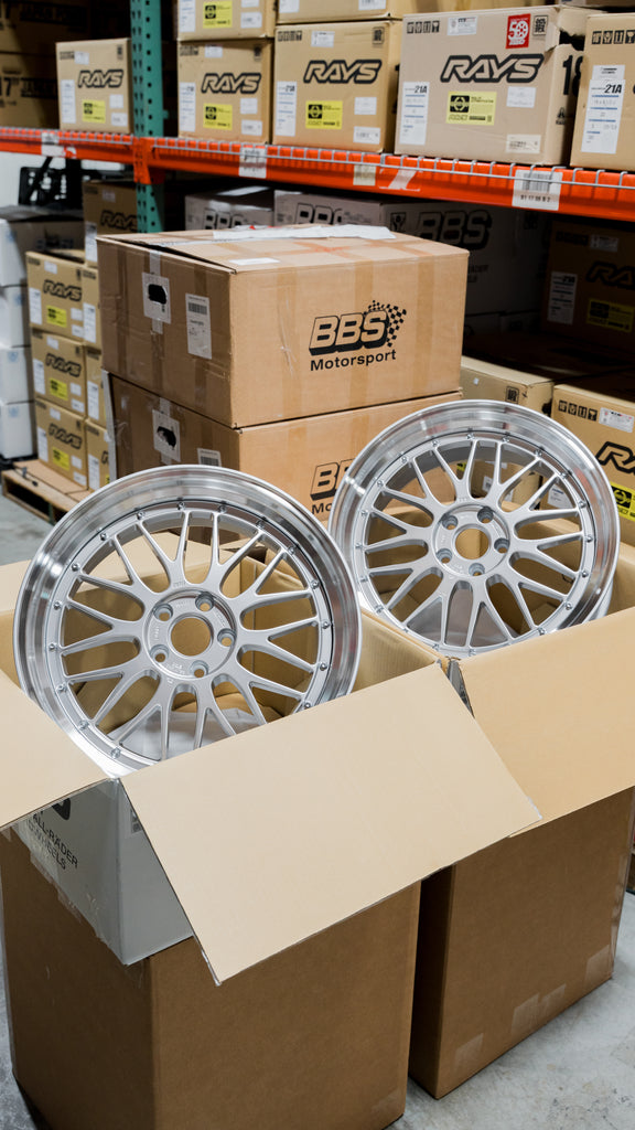 BBS LM - 19x9.5 +22 / 19x11 +37 / 5x120 - Diamond Silver w