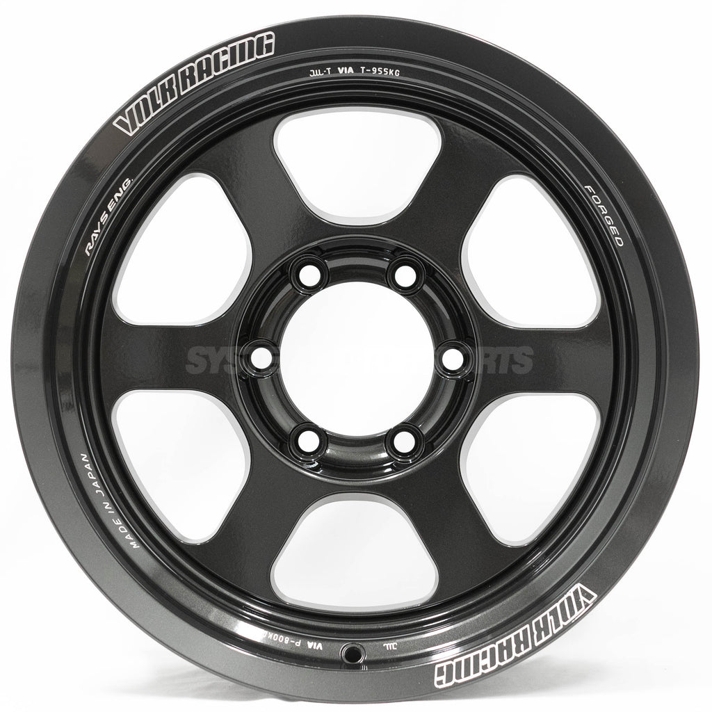 Volk Racing TE37XT M-Spec - 16x8 / -20 / 6x139.7 - Diamond Dark