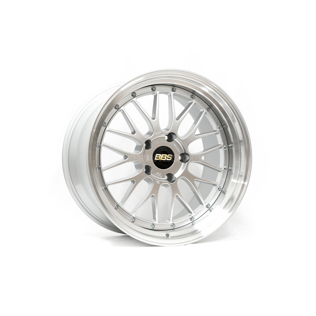 BBS LM - 18x8 / 18x10.5 / 5x108 - Diamond Silver w/ Diamond Cut