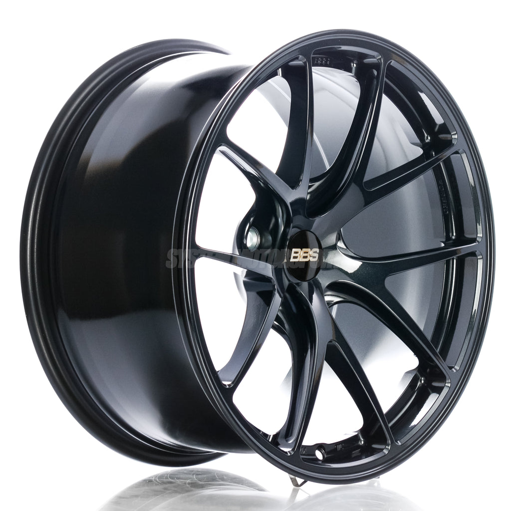 BBS RI-A - 18x10.5 +22 / 18x11 +37 / 5x120 - Black Blue (F80 M3