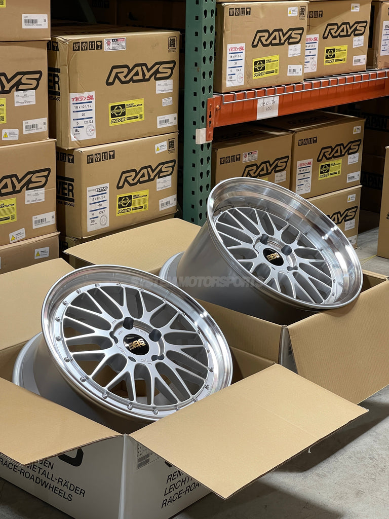 BBS LM - 19x9.5 +23 / 19x11 +35 / 5x112 - Diamond Silver w