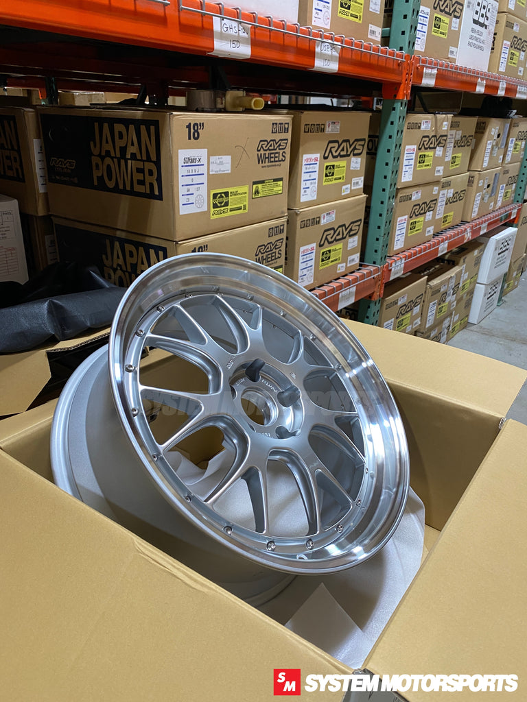 BBS LM-R - 19x9.5 / +25 / 5x114.3 - Diamond Silver w/ Diamond Cut