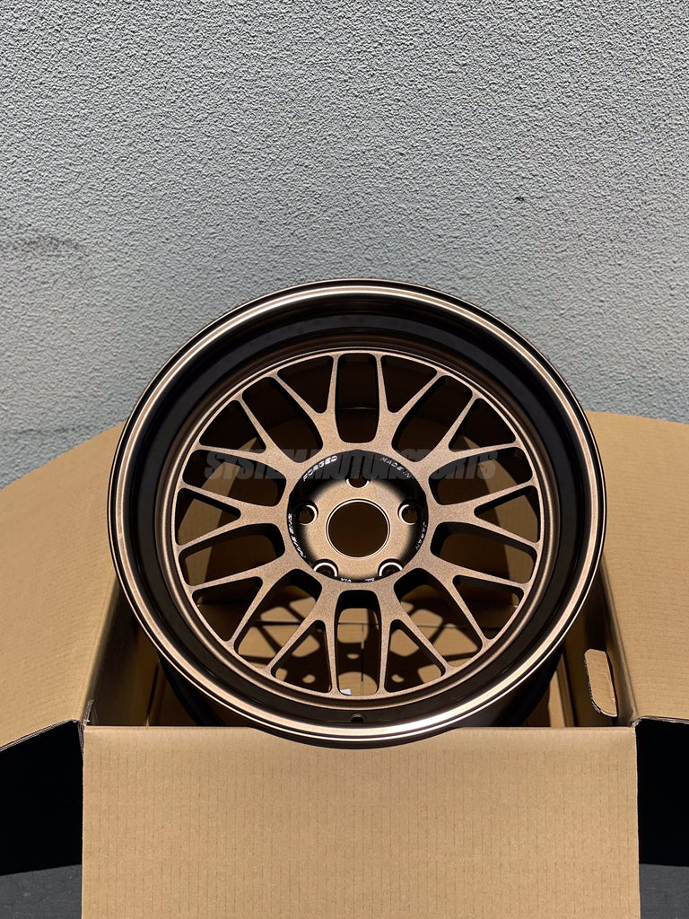 Volk Racing 21A - 18x9.5 / 18x10.5 / 5x112 - Bronze Almite (A9x