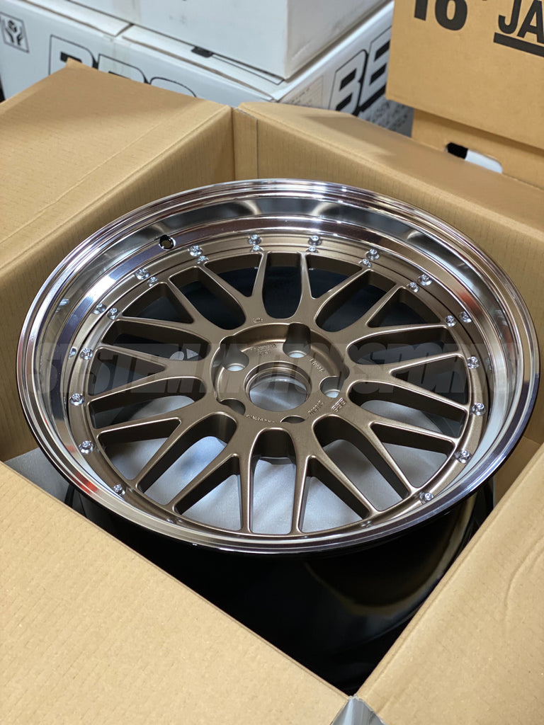 ぽんたさん専用　BBS LM BBS LM - 20x10 / 20x11 / 5x112 - Bronze w/ Black Bright Diamond