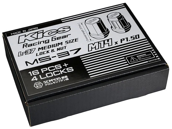 Project Kics MS-37 Lug Nuts & Locks - M14x1.5 – System Motorsports