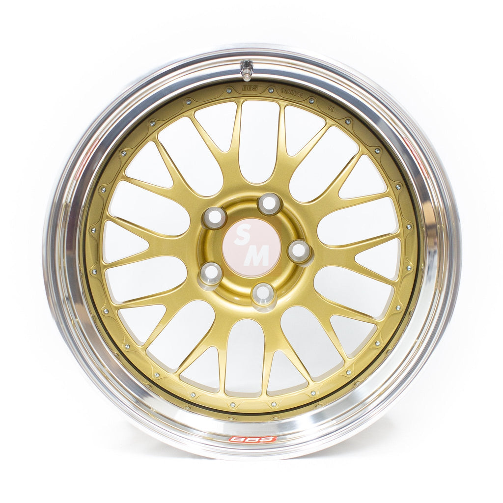 BBS E88 - 18x9.5 +19 / 18x11 +24 / 5x120 (Race Pocket Center
