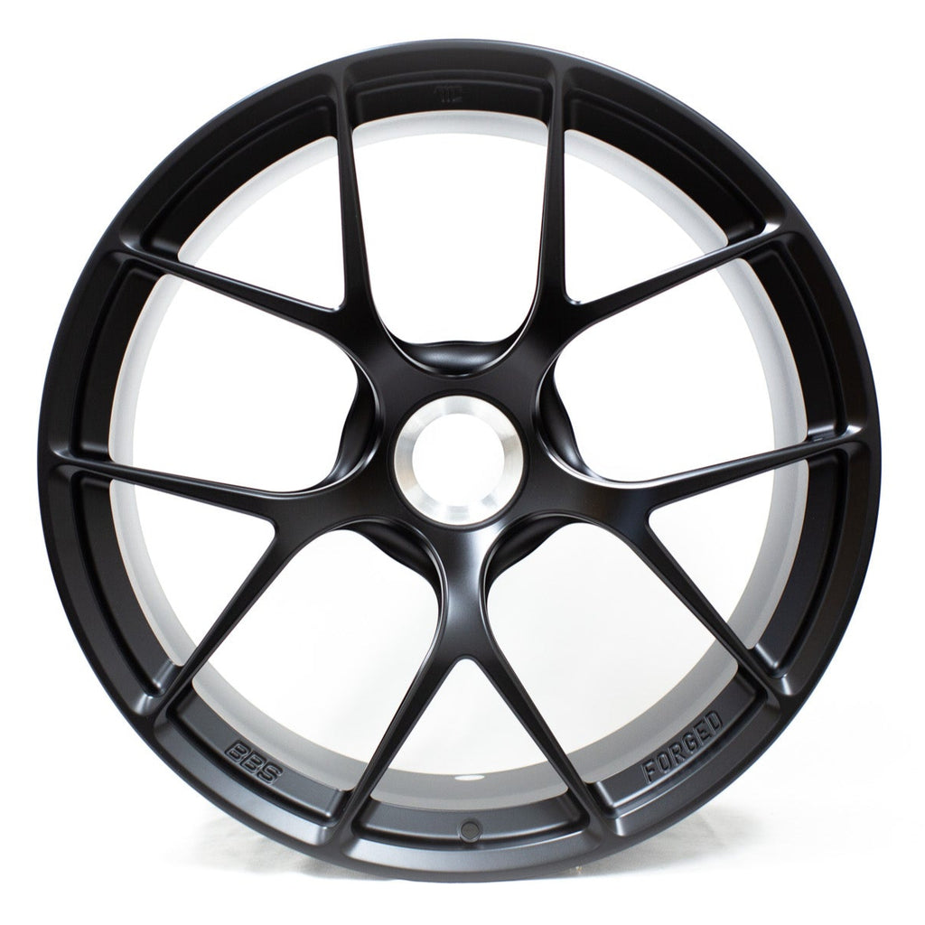 BBS FI-R EVO - 20x9.5 / 21x12 / Centerlock - Matte Black (Porsche
