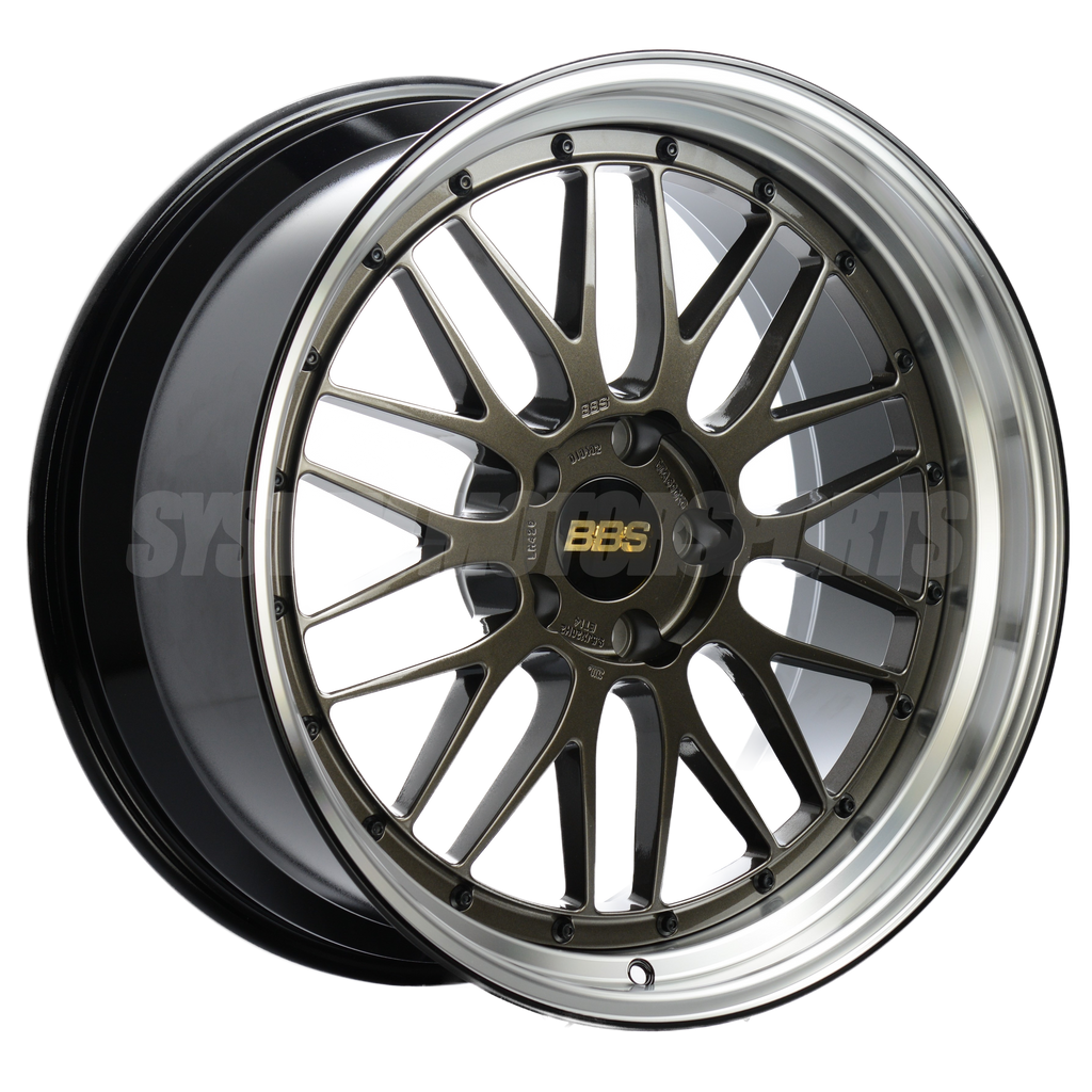 BBS LM - 20x9 / 20x10 / 5x120 - Selenite Brown w/ Bright Machined BBS LM - 20x9 / 20x10 / 5x120 - Selenite Brown w/ Bright Machined