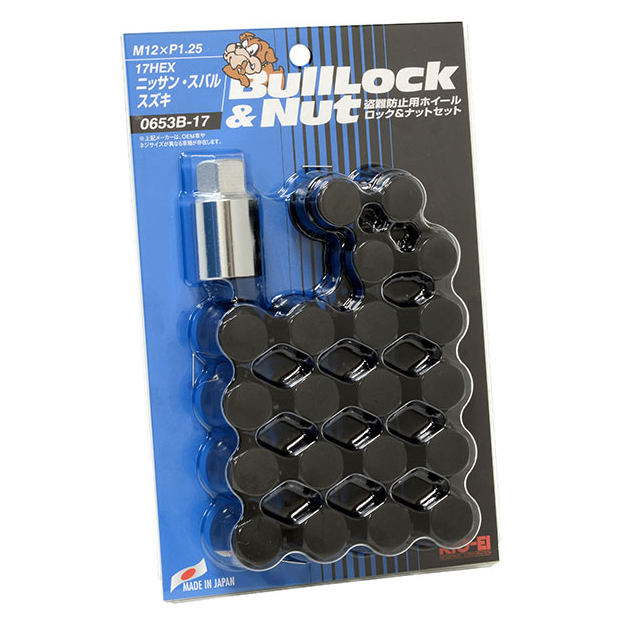 Project Kics Bull Lock 17Hex Lug Nuts & Locks - M12 – System Project Kics Bull Lock 17Hex Lug Nuts & Locks - M12 – System