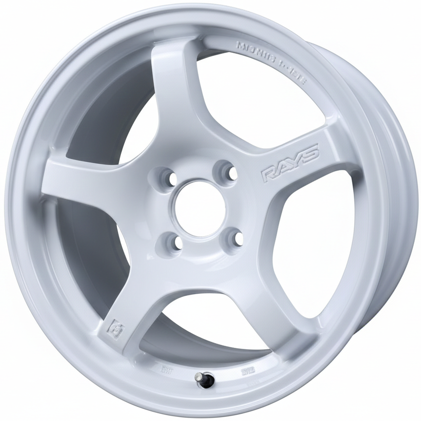 Gram Lights 57CR - 15x8 / +35 / 4x100 - Ceramic Pearl White *Set Gram Lights 57CR - 15x8 / +35 / 4x100 - Ceramic Pearl White *Set