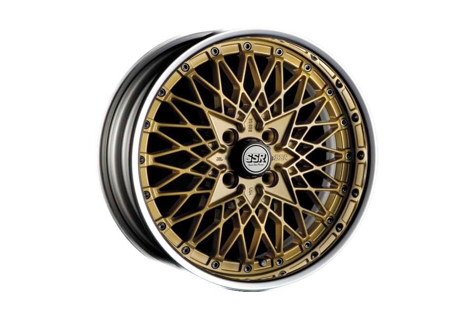 SSR Formula Aero Mesh 16x7 +32 4x100 Gold main image 1