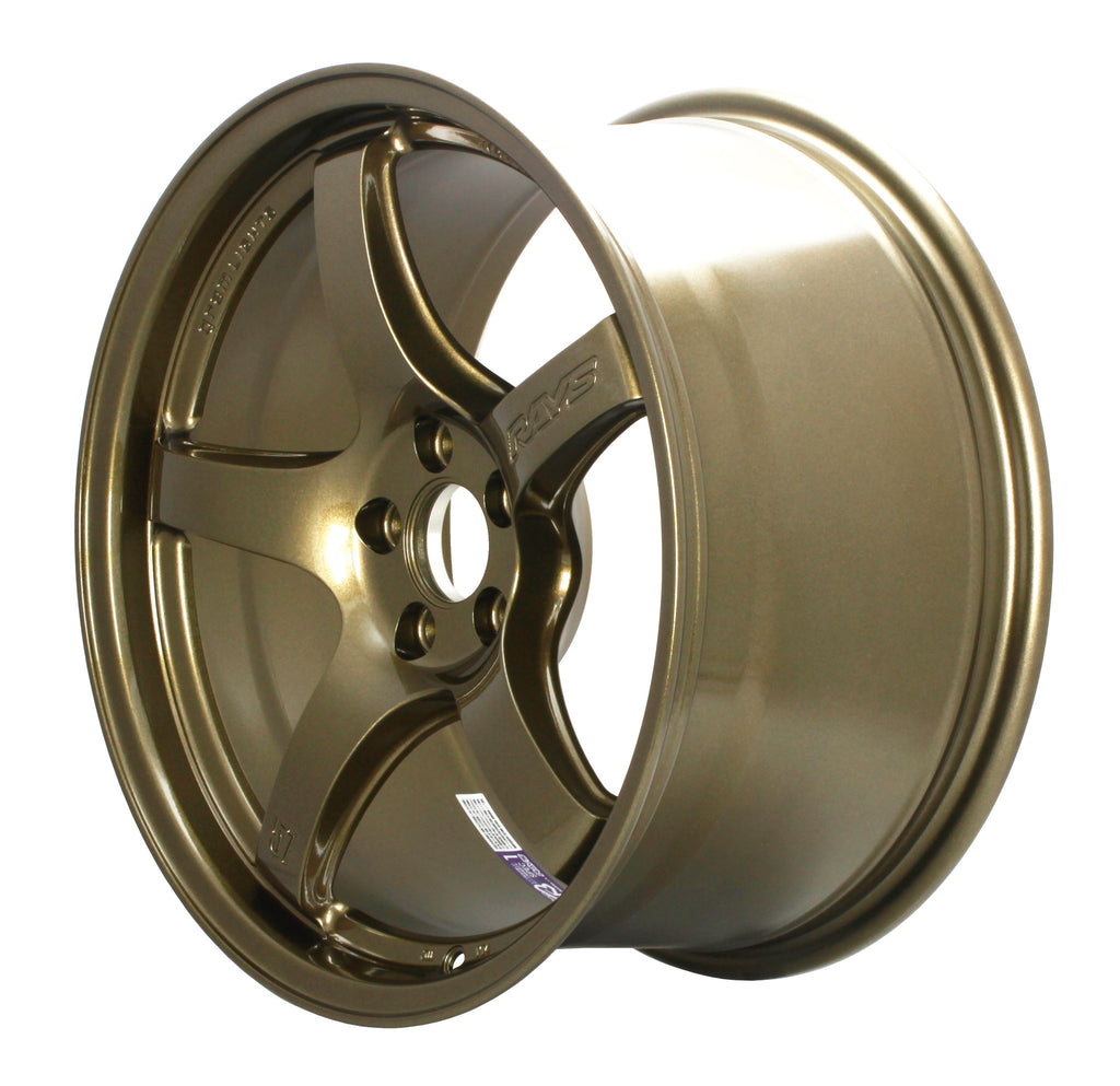 Gram Lights 57CR - 19x9.5 / +35 / 5x120 - Almite Gold *Set of 4