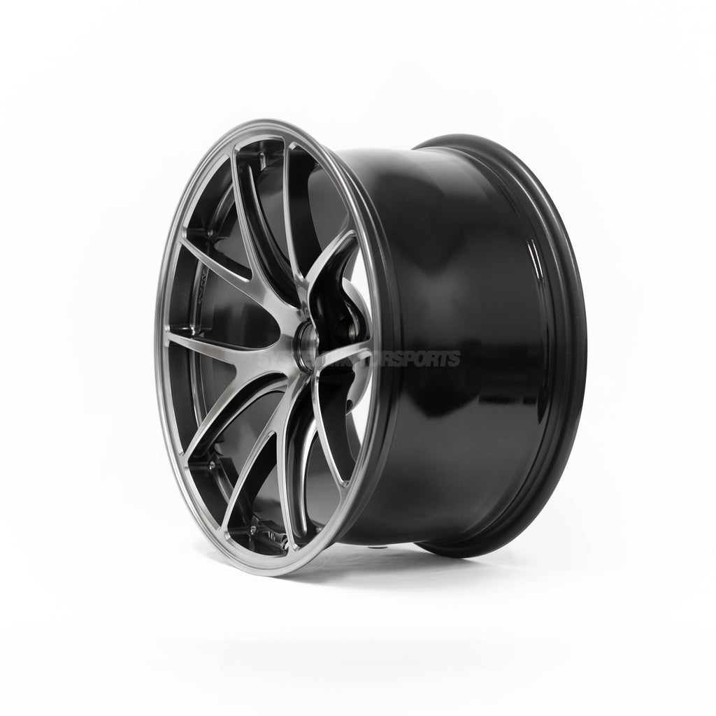 BBS RI-A - 18x9.5 +22 5x114.3 - Diamond Black (RIA003DB) – System