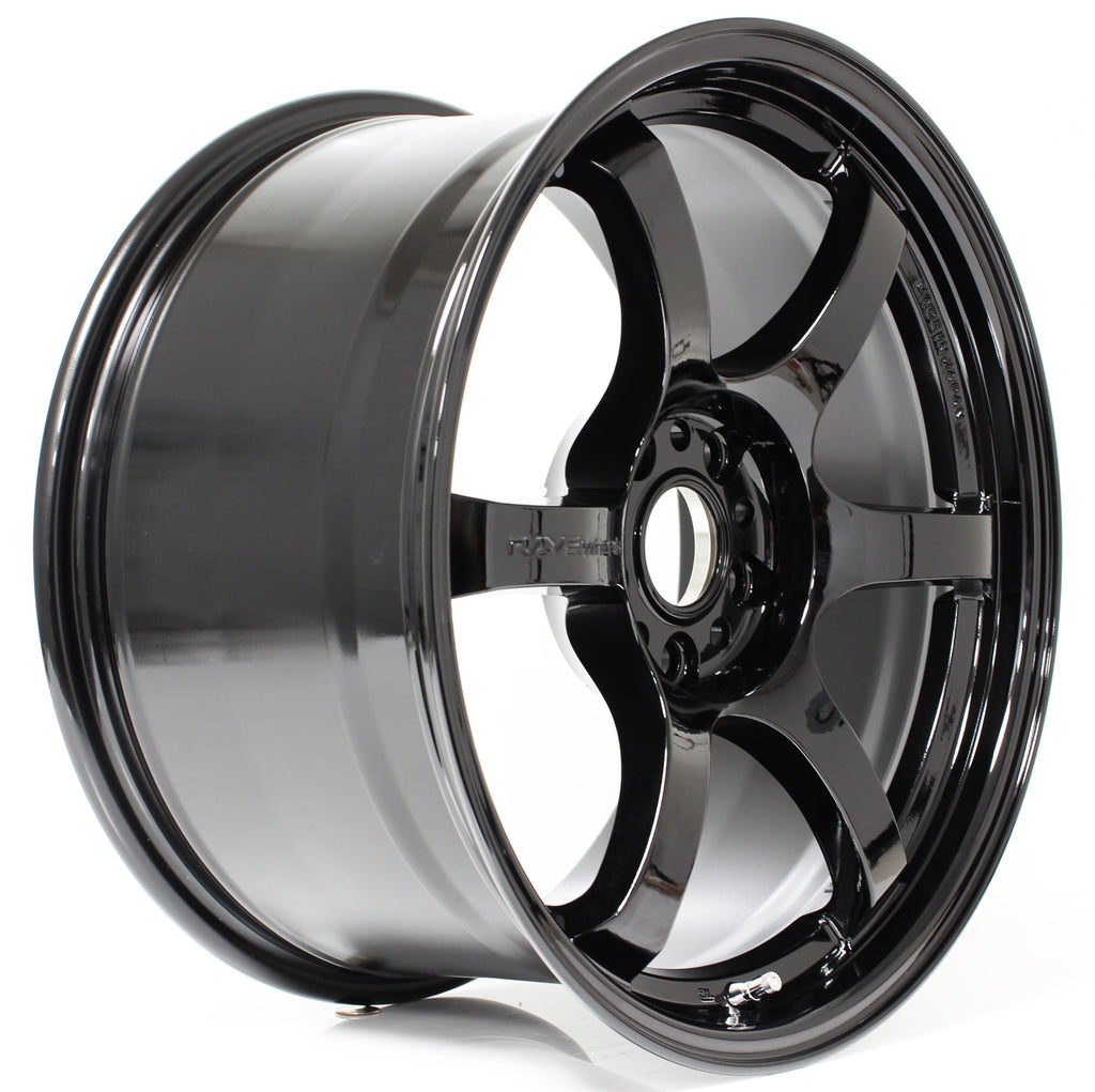 Gram Lights 57DR - 18x9.5 / +38 / 5x100 - Glass Black *Set of 4 Gram Lights 57DR - 18x9.5 / +38 / 5x100 - Glass Black *Set of 4