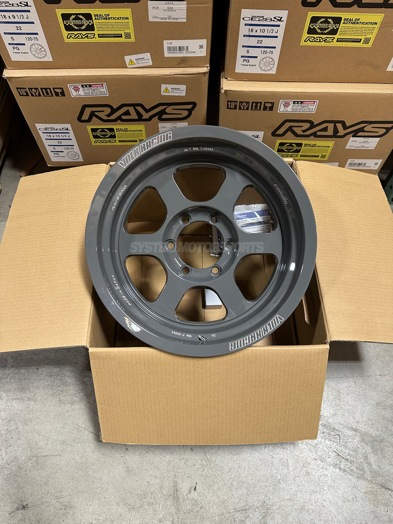 Volk Racing TE37XT M-Spec - 17x8.5 / -10 / 6x139.7 - Nardo Gray