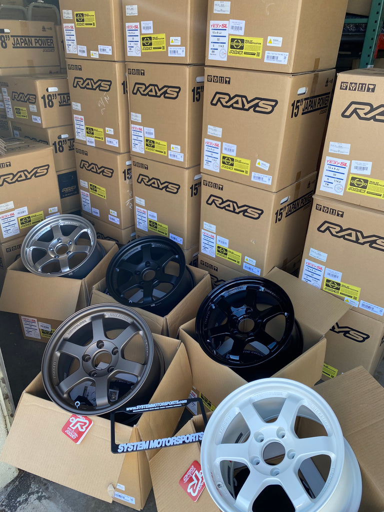 Volk Racing TE37SL - 15x8 / +32 / 5x114.3 *Set of 4* – System