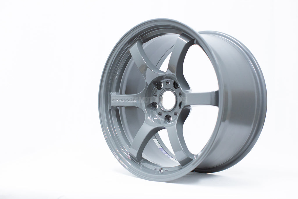 Gram Lights 57DR - 18x10.5 / +12 / 5x114.3 - Gloss Grey *Set of 4