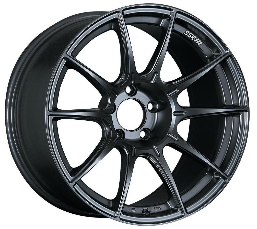 SSR GTX01 - 19x9.5 / +38 / 5x120 - Matte Black *Set of 4* – System