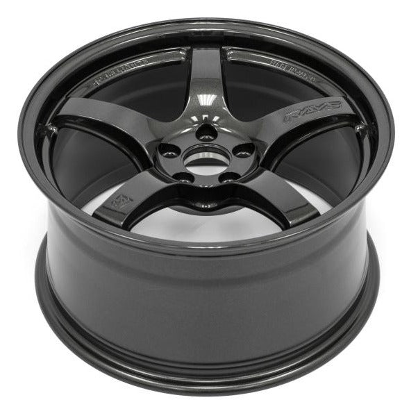 Gram Lights 57CR - 18x9.5 / +38 / 5x114.3 - Glass Black *Set of 4