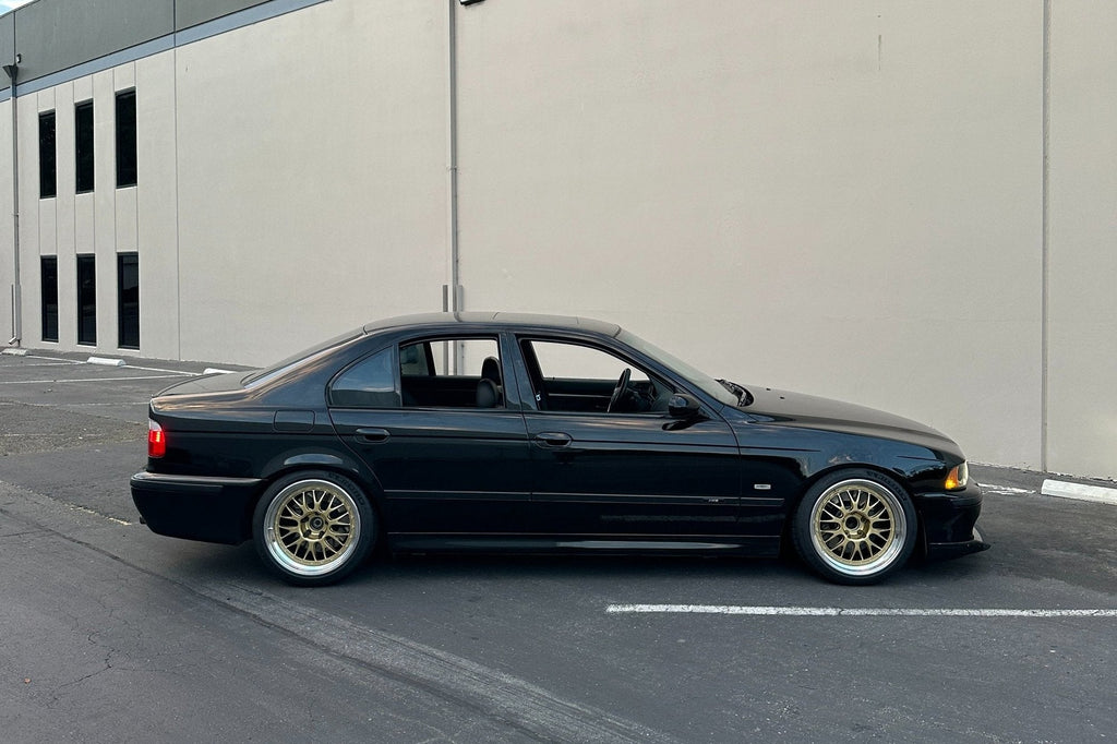 BMW E39 M5 x #systemspec BBS E88 in 18x10.5, Aggressive Fitment