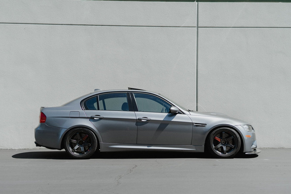 BMW E90 M3 / E92 M3 Volk Racing TE37SL in Diamond Black - System Motorsports Spec