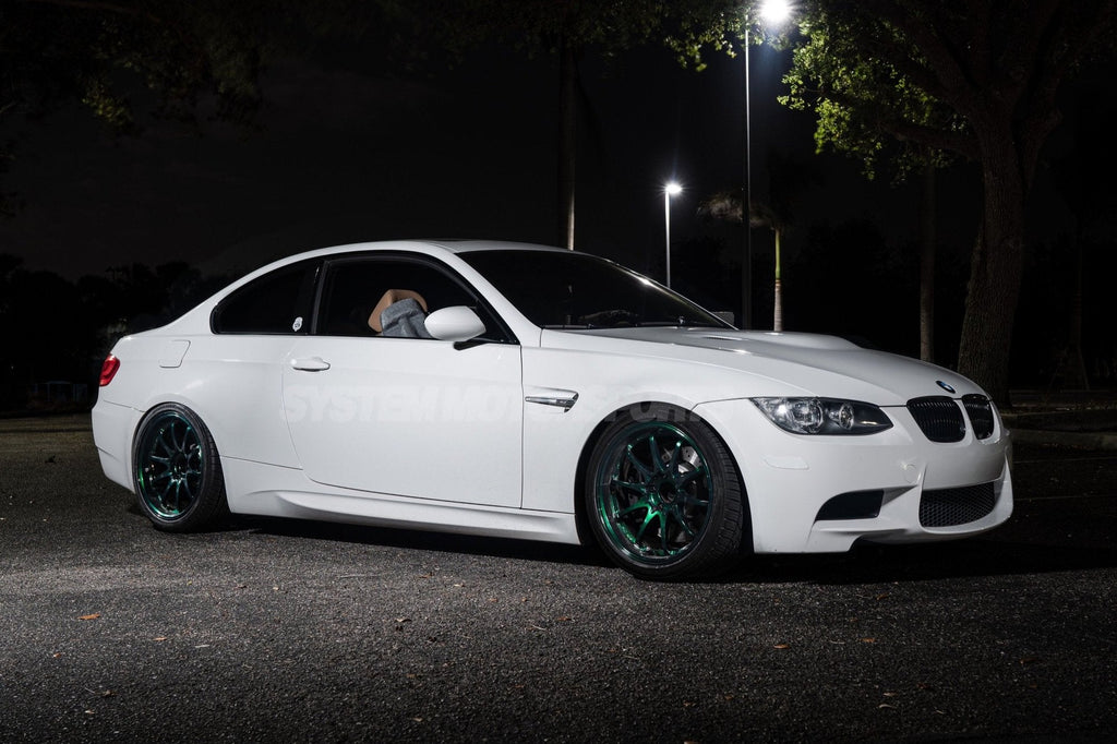 E92 M3 x #systemspec Volk CE28SL 18" in British Racing Green