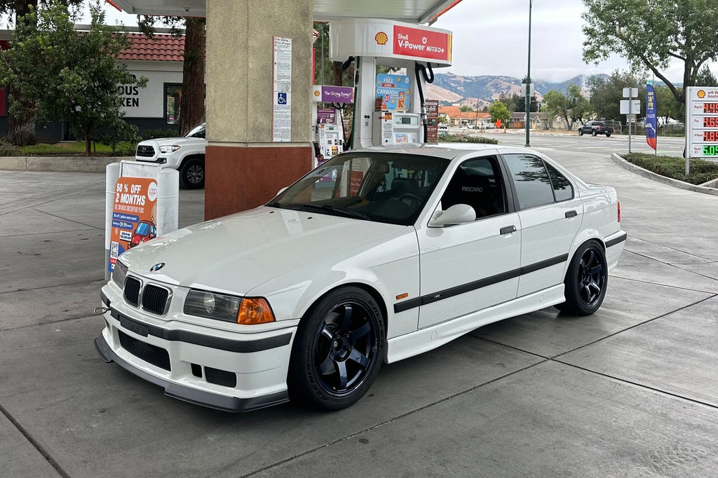 First-look! BMW E36 M3 CONCAVE 17" Volk Racing TE37 Saga S-Plus! #systemspec