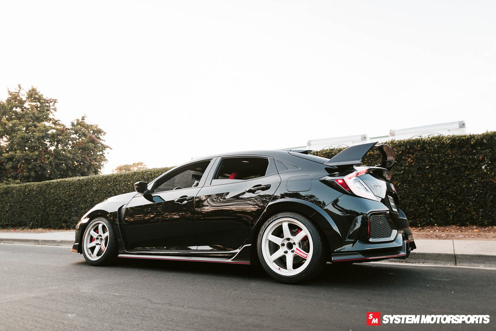 Freshly Landed - TE37SL in FK8 Type R Spec
