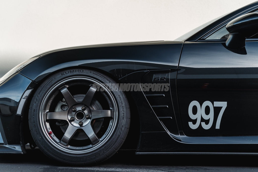 GEN-2 GR86 EQUIPPED WITH VOLK TE37SL 17X9.5 +45 5X100 Pressed Graphite #SYSTEMSPEC
