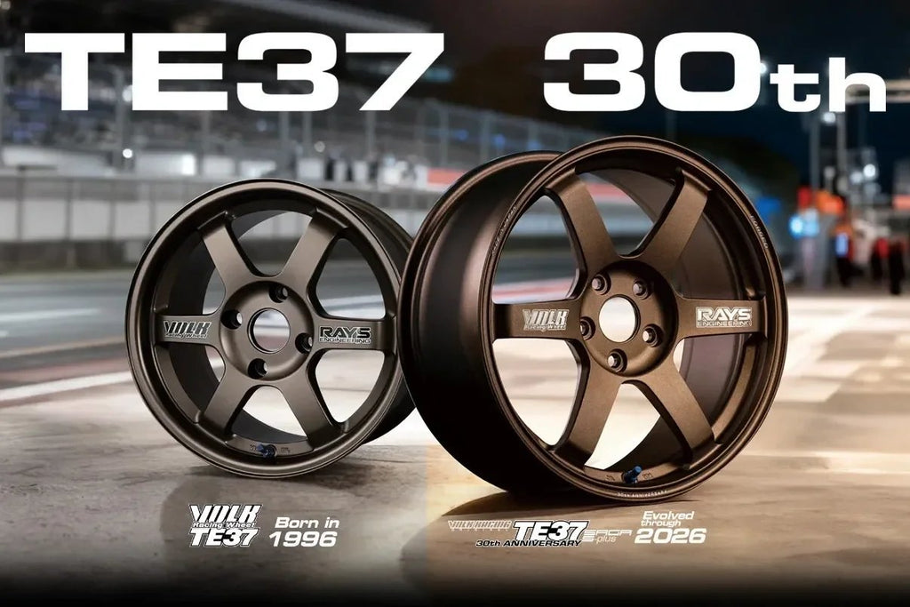 Rays 2026 - Volk TE37 30th Anniversary Campaign!