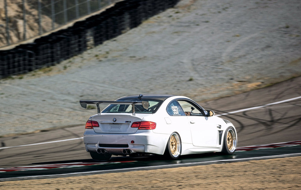 BMW E92 M3 equipped with Volk Racing 21A in Gold / Rim Diamond Cut, System Motorsports Exclusive