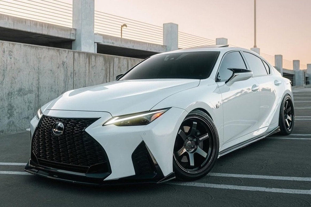 TE37 Ultra M-Spec 19x9.5 +28, Face-4 Concave, on Lexus 4IS + 265/35/19!