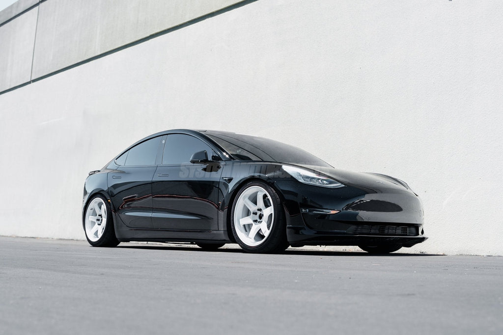 TE37 Ultra M-Spec in Dash White for Tesla Model 3 / Model 3 Performance / Model Y