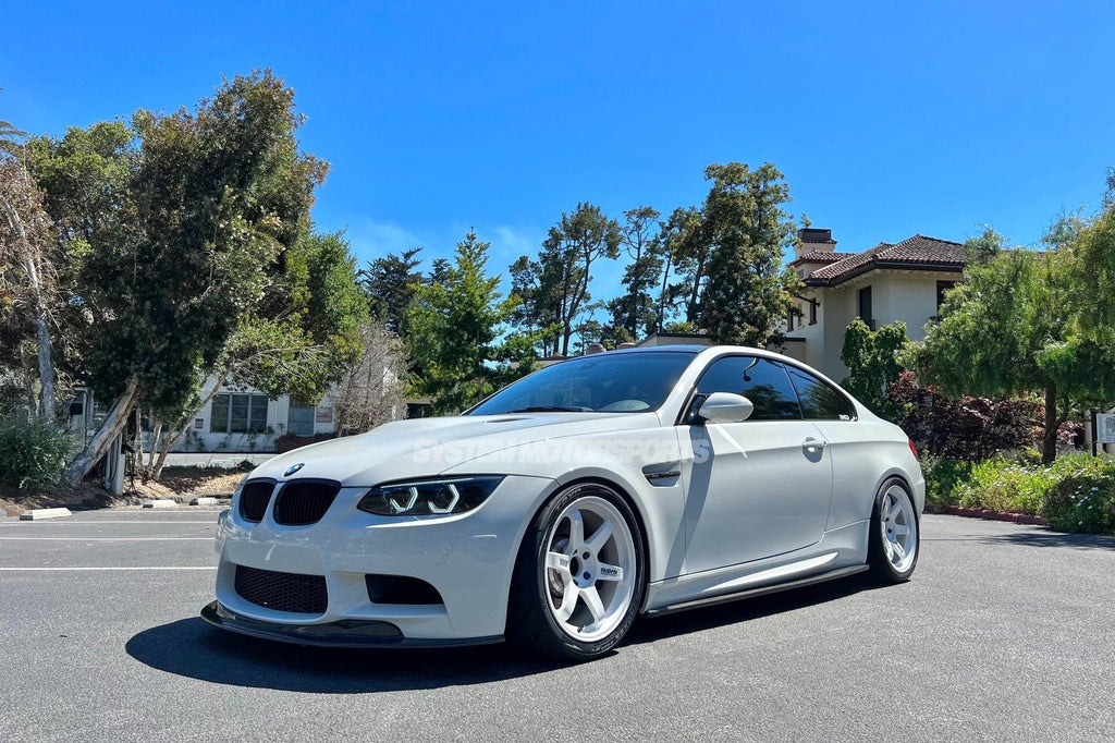 BMW E90 M3 / E92 M3 Volk Racing TE37SL in Dash White - System Motorsports Spec