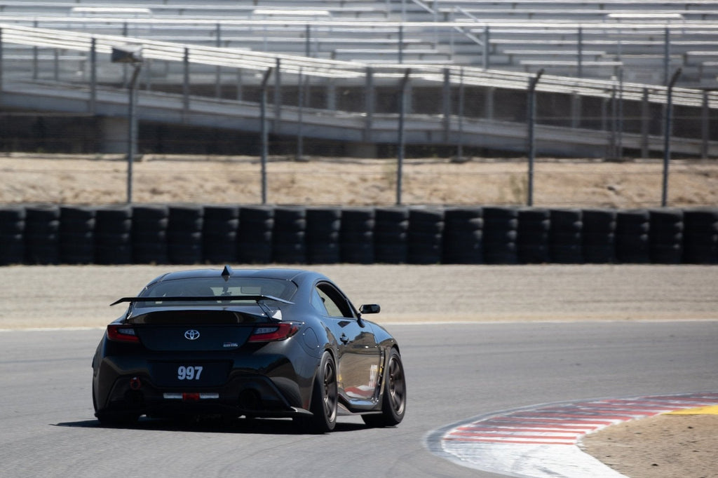 Toyota GR86 Test-and-Tune @ Laguna Seca - 17x9.5 TE37 Saga's + 255's + KW + Brembo!