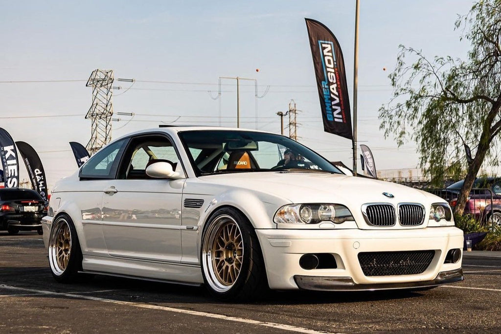 Volk Racing 21A in Gold / Diamond Cut Rim on E46 M3!