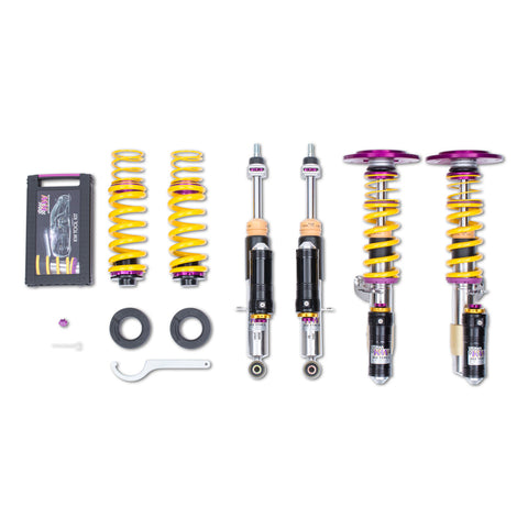 KW V4 Clubsport Coilover Kit - 2015-2020 BMW M3 (F80) / M4 (F82) incl. CS / GTS w/ 5-Bolt Front Top Mount - 397202AN