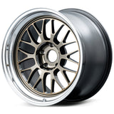 Volk Racing 21A Spec-SR - 18x9.5 / +20 / 5x114.3 - Shining Bronze Metal / Rim DC *Set of 4*
