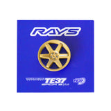 Rays Official x Leen Customs - TE37 30th Anniversary Pin Badge
