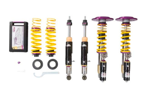 KW Clubsport 3-Way Coilover Kit - 1/2015+ BMW M3 (F80) / M4 (F82) w/ 5-Bolt Front Mount (No EDC Cancellation) - 397202BB