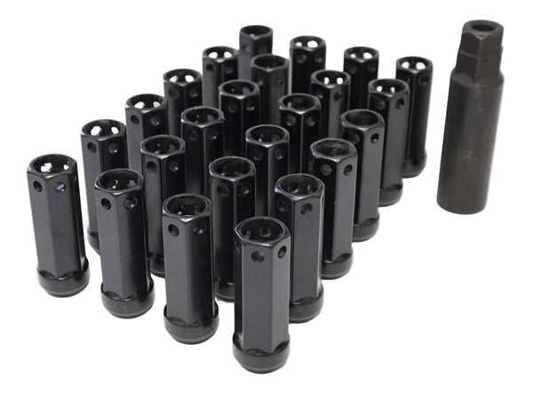 Monster 630H Lug Nuts - M14x1.5 Black – System Motorsports
