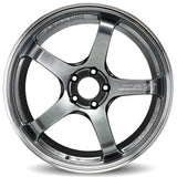 Advan Racing GT Beyond - 19x9.5 +15 / 20x10.5 +15 / 5x112 - Machining & Hyper Platinum Black (G8x M2/M3/M4 Fitment) *Set of 4*