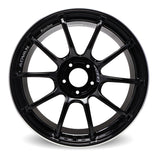 Advan RZII - 17x9 +45 5x114.3 - Racing Gloss Black & Ring *Set of 4*