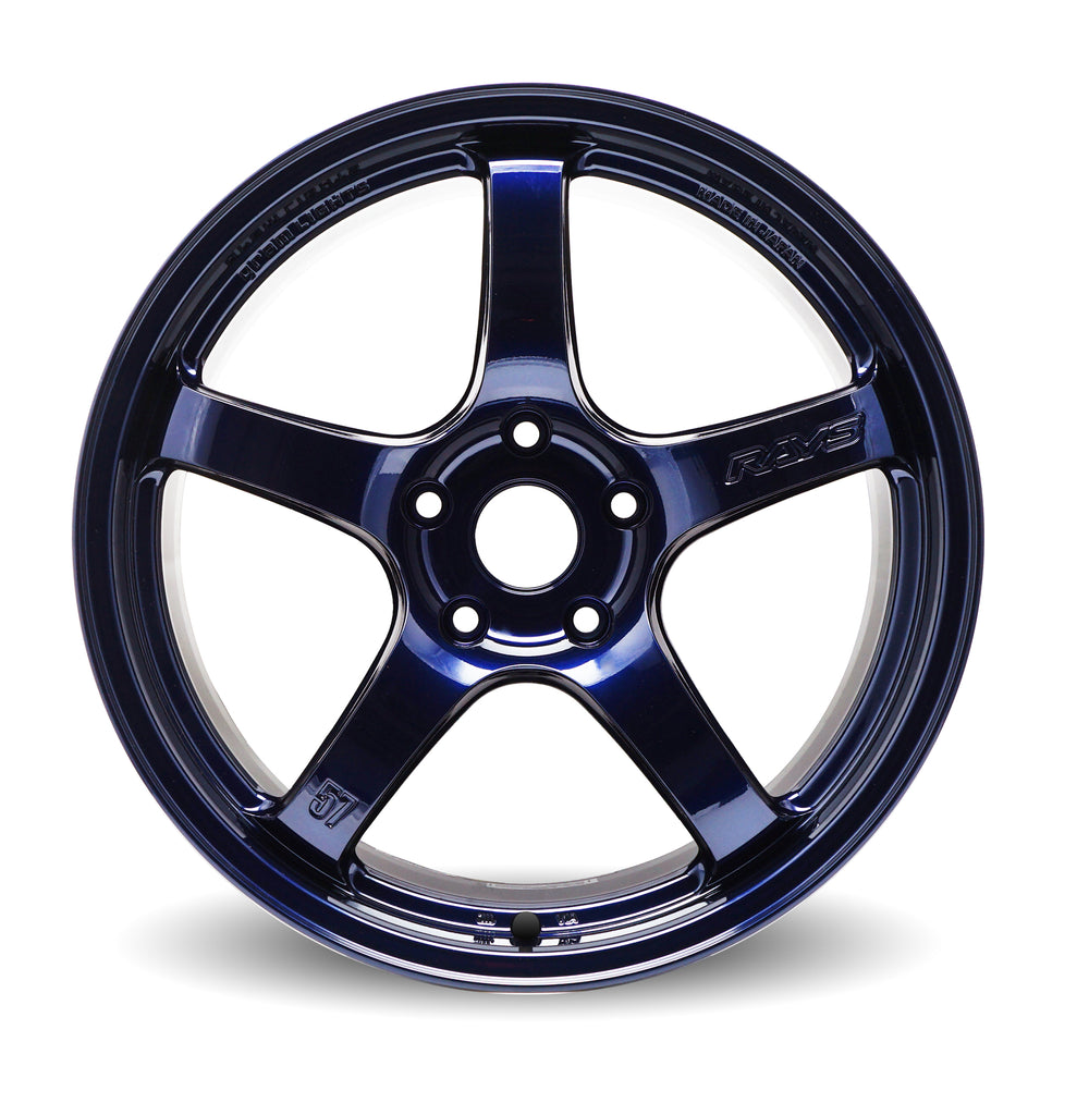 Gram Lights 57CR 18x9.5 +38 5x120 Gun Blue 2 Wheel main image 1