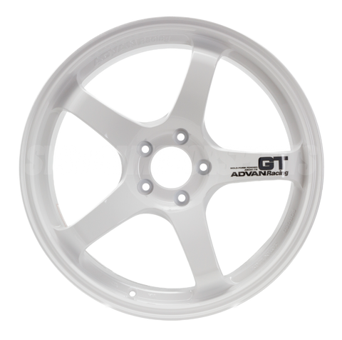 Advan Racing GT - 18x9.5 / +45 / 5x114.3 - Racing White *Set of 4 Advan Racing GT - 18x9.5 / +45 / 5x114.3 - Racing White *Set of 4