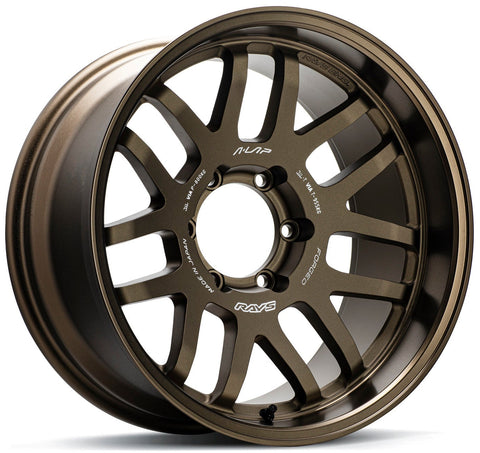 Rays OffRoad 07X - 18x9 / -20 / 6x139.7 - Bronze Almite (Tacoma/4Runner Fitment) *Set of 4*
