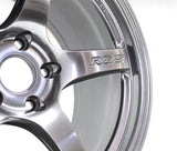 Gramlights 57CR - 18x9.5 / +38 / 5x100 - Grace Silver *Set of 4*