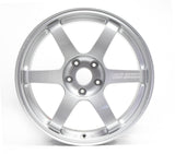 Volk Racing TE37 Saga S-Plus - 18x10 +8 / 18x11 +13 / 5x112 - Diamond Silver (G80 M3 / G82 M4 / G87 M2 Fitment) *Set of 4*