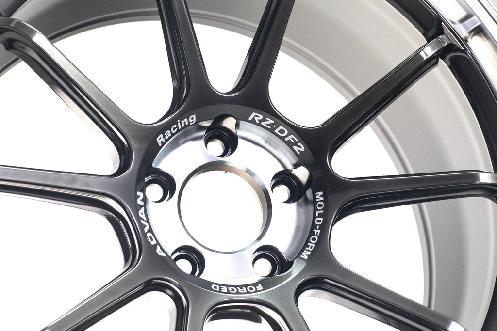 Advan RZ-DF2 - 19x9.5 +22 / 19x10.5 +34 / 5x120 - Diamond Cut & Hyper ...