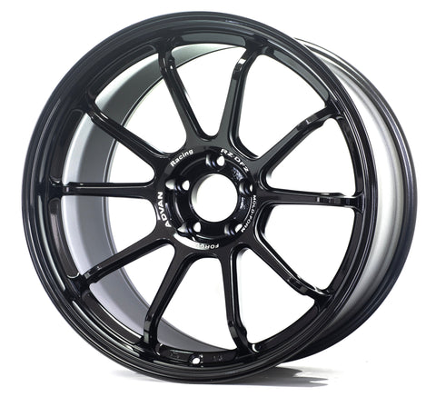 Advan RZ-DF2 - 19x9.5 +25 / 19x10.5 +32 / 5x112 - Racing Titanium Black (A9x MK5 Supra Fitment) *Set of 4*